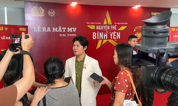 MV “Nguyện thề vì bình yên” là lời tri ân lực lượng công an nhân dân