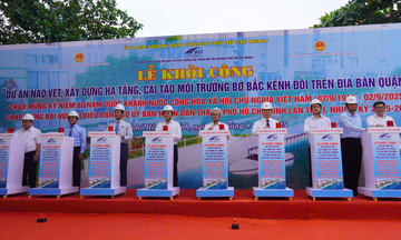TP. Hồ Chí Minh: Khởi công dự án Bắc Kênh Đôi hơn 7.300 tỷ đồng