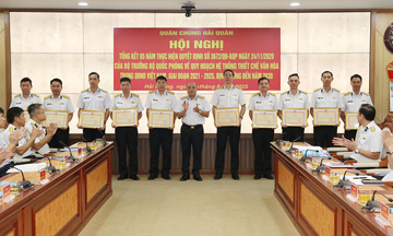 Quân chủng Hải quân tổng kết 5 năm thực hiện quy hoạch thiết chế văn hóa