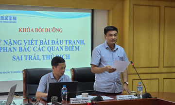 Tập huấn kỹ năng viết bài đấu tranh phản bác các quan điểm sai trái
