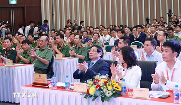 Thủ tướng dự Diễn đàn đối thoại với doanh nghiệp về phòng cháy, chữa cháy và chuyển đổi số
