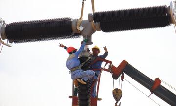 Cận cảnh đại công trường 500kV Lào Cai-Vĩnh Yên giữa núi rừng Tây Bắc