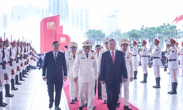 Lãnh đạo Đảng, Nhà nước dự Lễ kỷ niệm 80 năm Ngày truyền thống Công an nhân dân