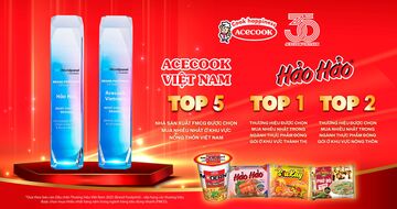 Acecook Việt Nam và Hảo Hảo – Giữ vững vị trí top những thương hiệu FMCG được chọn mua nhiều nhất