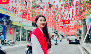 Hà Nội lung linh sắc cờ hoa trong không khí chào mừng 2/9