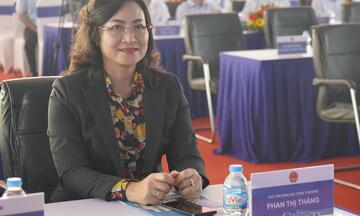 Thứ trưởng Phan Thị Thắng dự lễ khởi công Nhà máy Thuỷ điện Trị An mở rộng