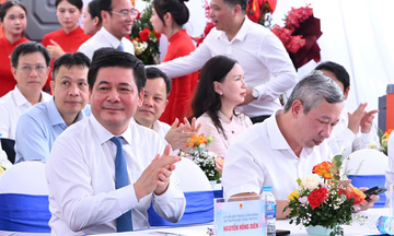 Bộ trưởng Nguyễn Hồng Diên dự lễ động thổ Trung tâm điều khiển hệ thống điện quốc gia