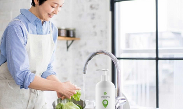 Green Pin sạch chén đĩa, rau củ an toàn cho sức khỏe, môi trường