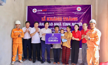 Khánh thành nhà tình nghĩa cho gia đình khó khăn ở Quảng Trị