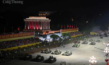 Cận cảnh quân nhân, khí tài tổng hợp luyện lần 2 tại Quảng trường Ba Đình