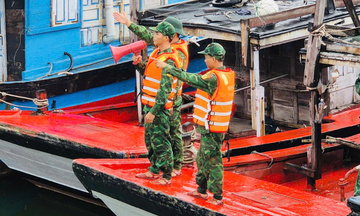 Đà Nẵng: Hỗ trợ dân chằng chống nhà cửa, kêu gọi tàu thuyền vào bờ