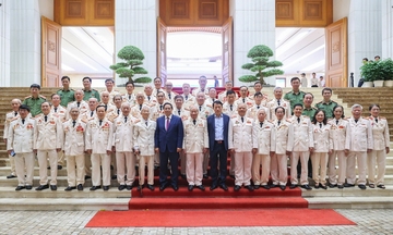 Thủ tướng gặp mặt, tri ân lực lượng Công an chi viện chiến trường miền Nam