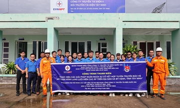 Tuổi trẻ EVNNPT chung sức bảo vệ hành lang an toàn lưới điện cao áp
