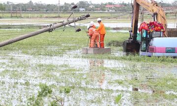 1,6 triệu khách hàng được cấp điện trở lại, hồ thuỷ điện an toàn sau bão số 5