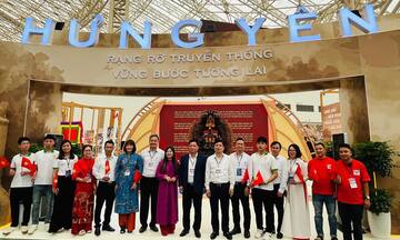 Triển lãm thành tựu đất nước: Hưng Yên 'Rạng rỡ truyền thống, vững bước tương lai'