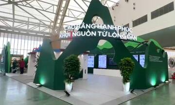 Cao Bằng tham gia Triển lãm thành tựu đất nước: Hạnh phúc khơi nguồn từ lòng dân
