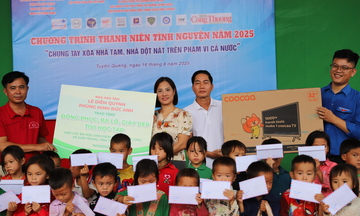 Biểu dương thanh niên Báo Công Thương chung tay xoá nhà tạm, dột nát