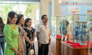 Gốm Việt, nét xanh đại ngàn hòa quyện trong không gian Bảo tàng Pleiku