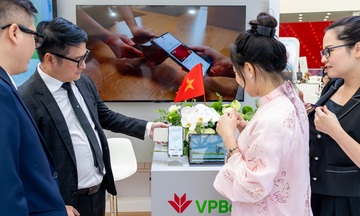 Ngân hàng số 'khoe sắc' tại Triển lãm thành tựu đất nước