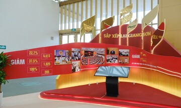 Không gian 'Sắp xếp lại giang sơn' trong hành trình 80 năm Bộ Nội vụ