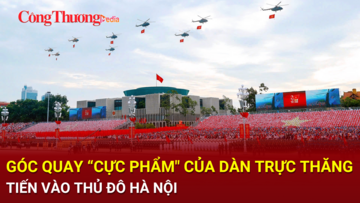 Góc quay 'cực phẩm' toàn cảnh Quảng trường Ba Đình từ trên cao