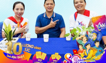 Vikki tặng vàng SJC cho khách hàng mở tài khoản dịp Quốc khánh 2/9