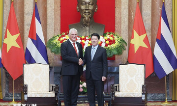 Chủ tịch nước Lương Cường: Việt Nam luôn trân trọng, ghi nhớ tình đoàn kết và sự ủng hộ của Cuba