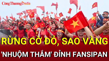 Rừng cờ đỏ, sao vàng 'nhuộm thắm' đỉnh Fansipan