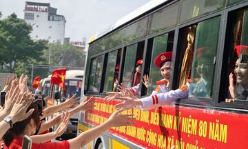 Lưu luyến chia tay các khối diễu binh, diễu hành: Tạm biệt để gặp lại
