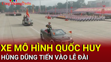 Khối Nghi trượng trang nghiêm, linh thiêng trong Đại lễ A80