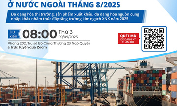 Cục Xúc tiến thương mại tổ chức Hội nghị giao ban tháng 8/2025 