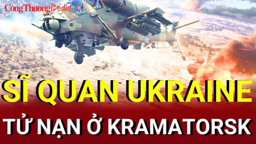 Chiến sự Nga-Ukraine sáng 4/9: Sĩ quan Ukraine tử nạn ở Kramatorsk