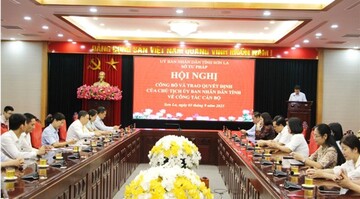 Ông Thào A Só được bổ nhiệm làm Giám đốc Sở Tư pháp Sơn La