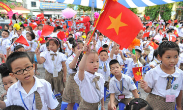26 triệu học sinh cả nước bước vào năm học mới
