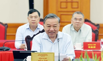 Bộ Chính trị làm việc với Ban Thường vụ Đảng ủy Công an Trung ương