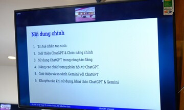 Trí tuệ nhân tạo - bước tiến mới trong công tác Đảng
