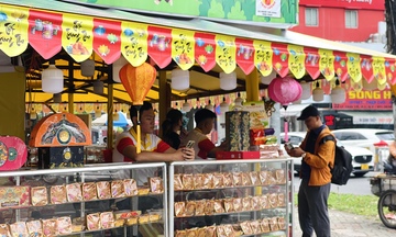 TP. Hồ Chí Minh: Thị trường bánh trung thu dần sôi động
