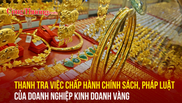 Thanh tra việc chấp hành chính sách, pháp luật của doanh nghiệp vàng