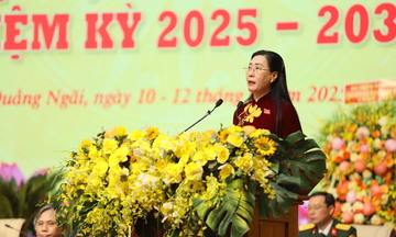 Bà Bùi Thị Quỳnh Vân được chỉ định làm Bí thư Tỉnh ủy Quảng Ngãi 