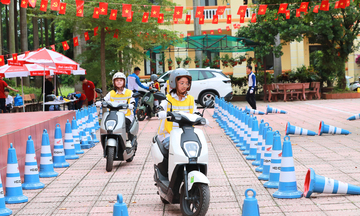 Honda Việt Nam tái khởi động khóa bồi dưỡng kỹ năng lái xe an toàn cho học sinh