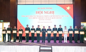 Bộ Quốc phòng tổ chức Hội nghị tổng kết Triển lãm Thành tựu đất nước