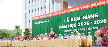 Học viện Hải quân khai giảng năm học 2025-2026