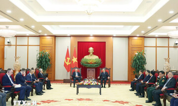 Tổng Bí thư: Hợp tác Việt - Nga, xây dựng quốc gia biển hùng mạnh