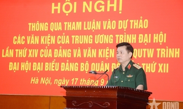 Tổng cục Chính trị thông qua tham luận trình Đại hội Đảng bộ Quân đội