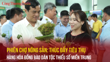 Thúc đẩy tiêu thụ hàng hóa đồng bào dân tộc miền Trung, Tây Nguyên
