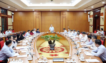 Tổng Bí thư làm việc với Đảng ủy Chính phủ về Luật Đất đai (sửa đổi)