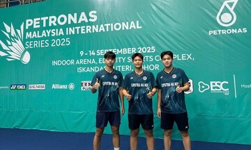 Cầu lông Ciputra Hanoi ghi dấu ấn tại giải quốc tế Malaysia