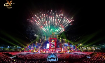 Hơn 20.000 khán giả bùng nổ cảm xúc với đại tiệc âm nhạc V Fest 2025