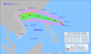 Thời tiết biển hôm nay 21/9/2025: Bão Sagasa giật trên cấp 17