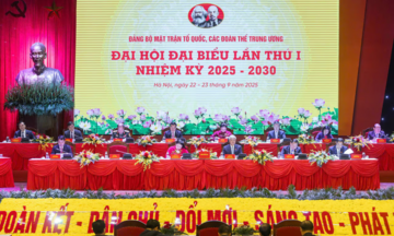 Đại hội đại biểu Đảng bộ Mặt trận Tổ quốc, các đoàn thể Trung ương